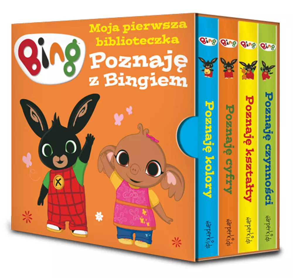 Pakiet: Bing. Poznaję z Bingiem. Moja pierwsza biblioteczka - Książki