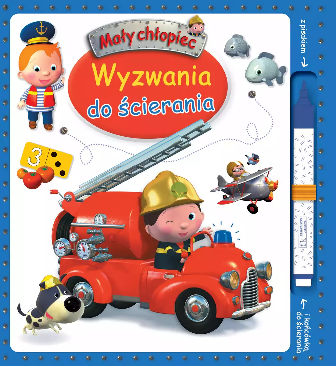 Mały chłopiec. Wyzwania do ścierania - Zabawki