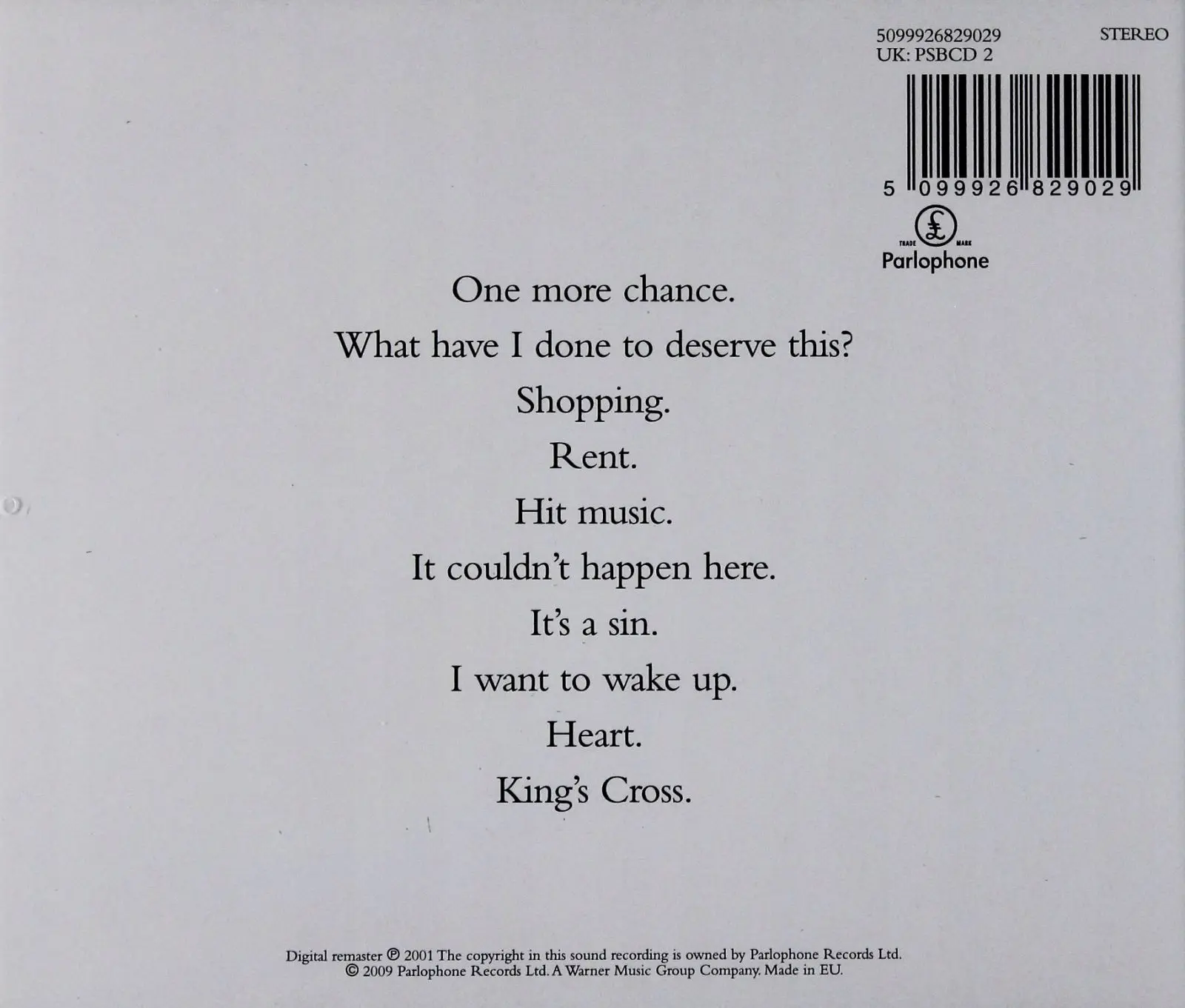 Actually, CD - Muzyka