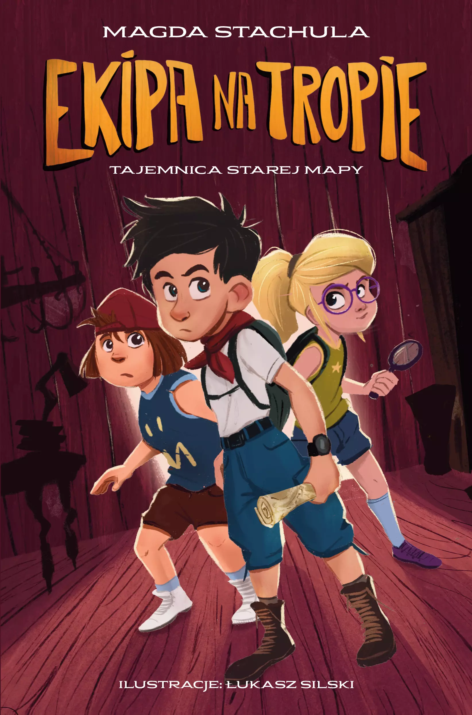 Ekipa na tropie. Tajemnica starej mapy - Książki