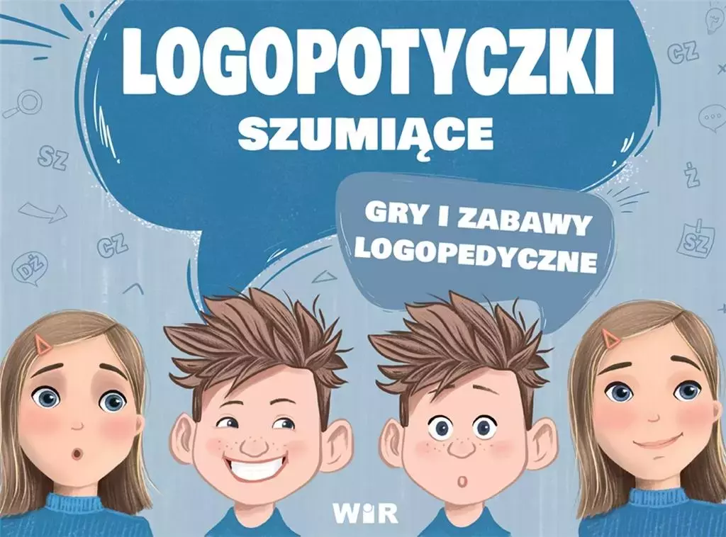 Logopotyczki szumiące. Gry i zabawy logopedyczne - Książki