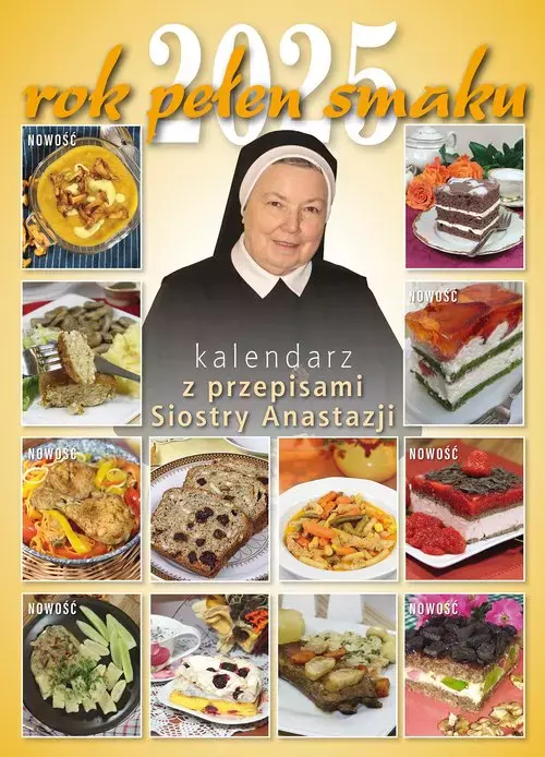 Kalendarz 2025 Rok pełen smaku - Książki