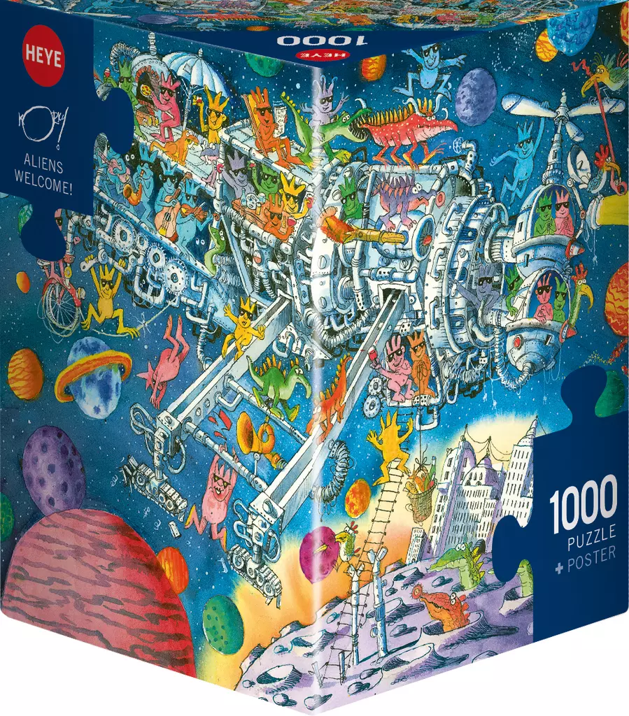Puzzle 1000 elementów. Obcy, Witajcie !