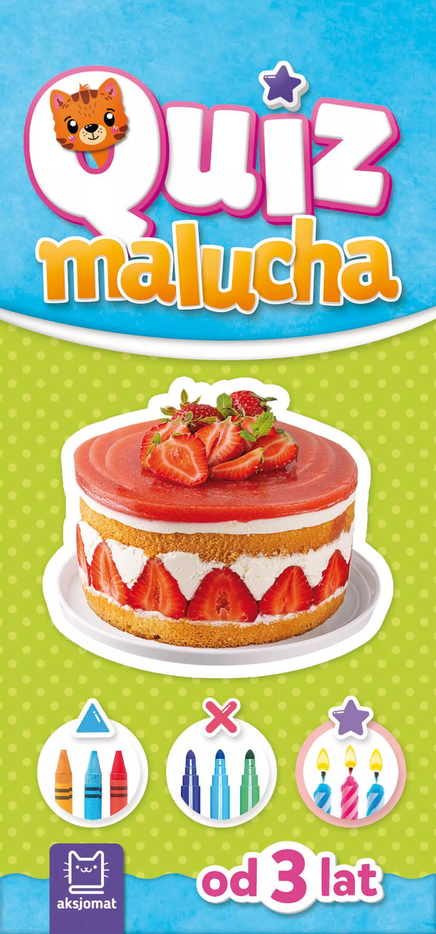 Quiz malucha z kotkiem od 3 lat - Książki