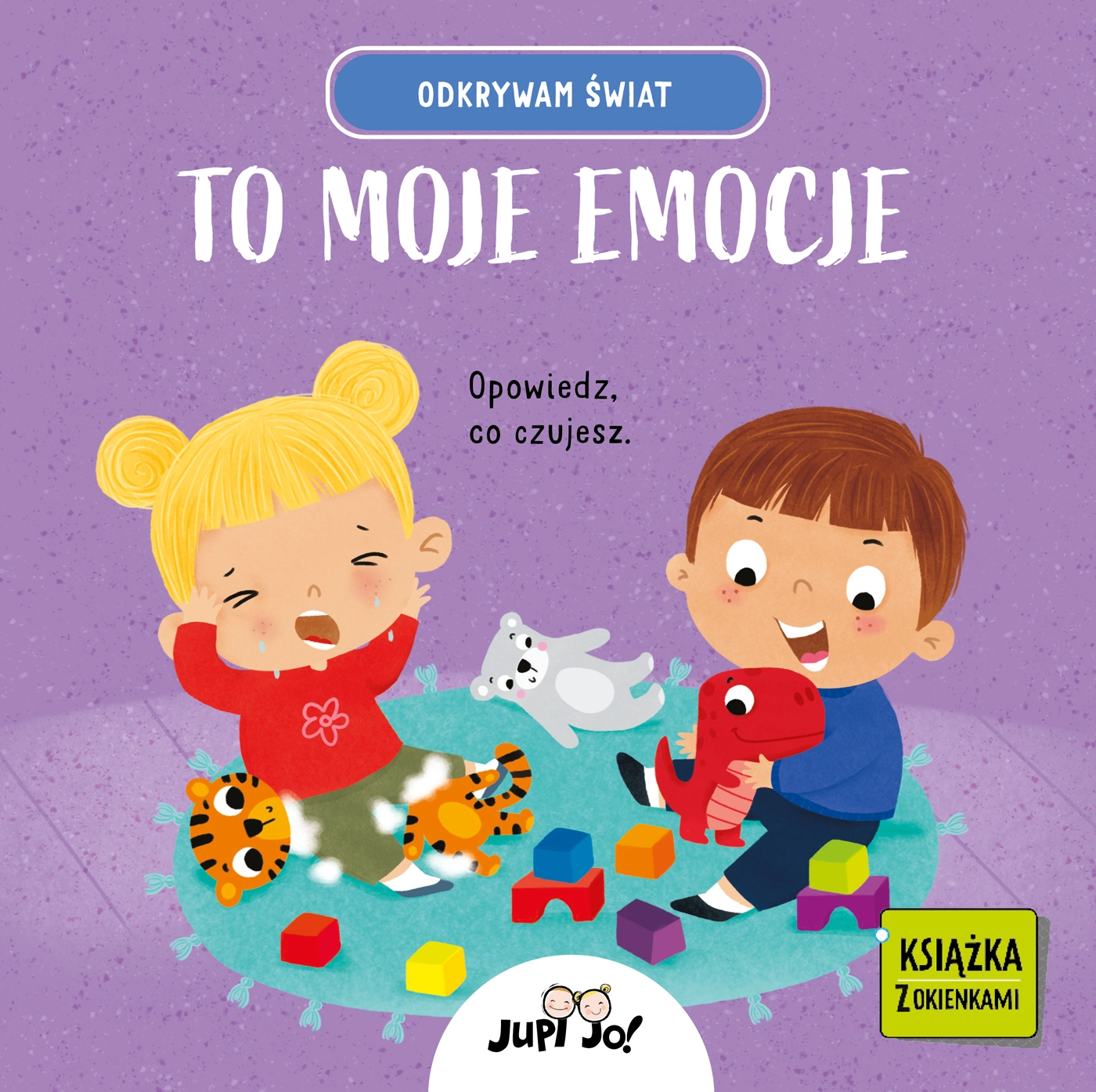 Odkrywam świat. To moje emocje. Książka z okienkami - Książki