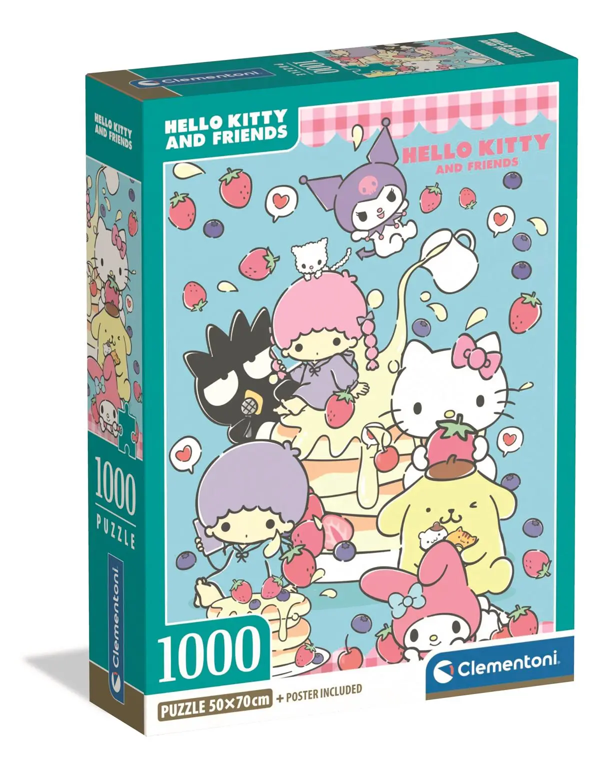 CLE puzzle 1000 Compact Hello Kitty 37117 - Clementoni