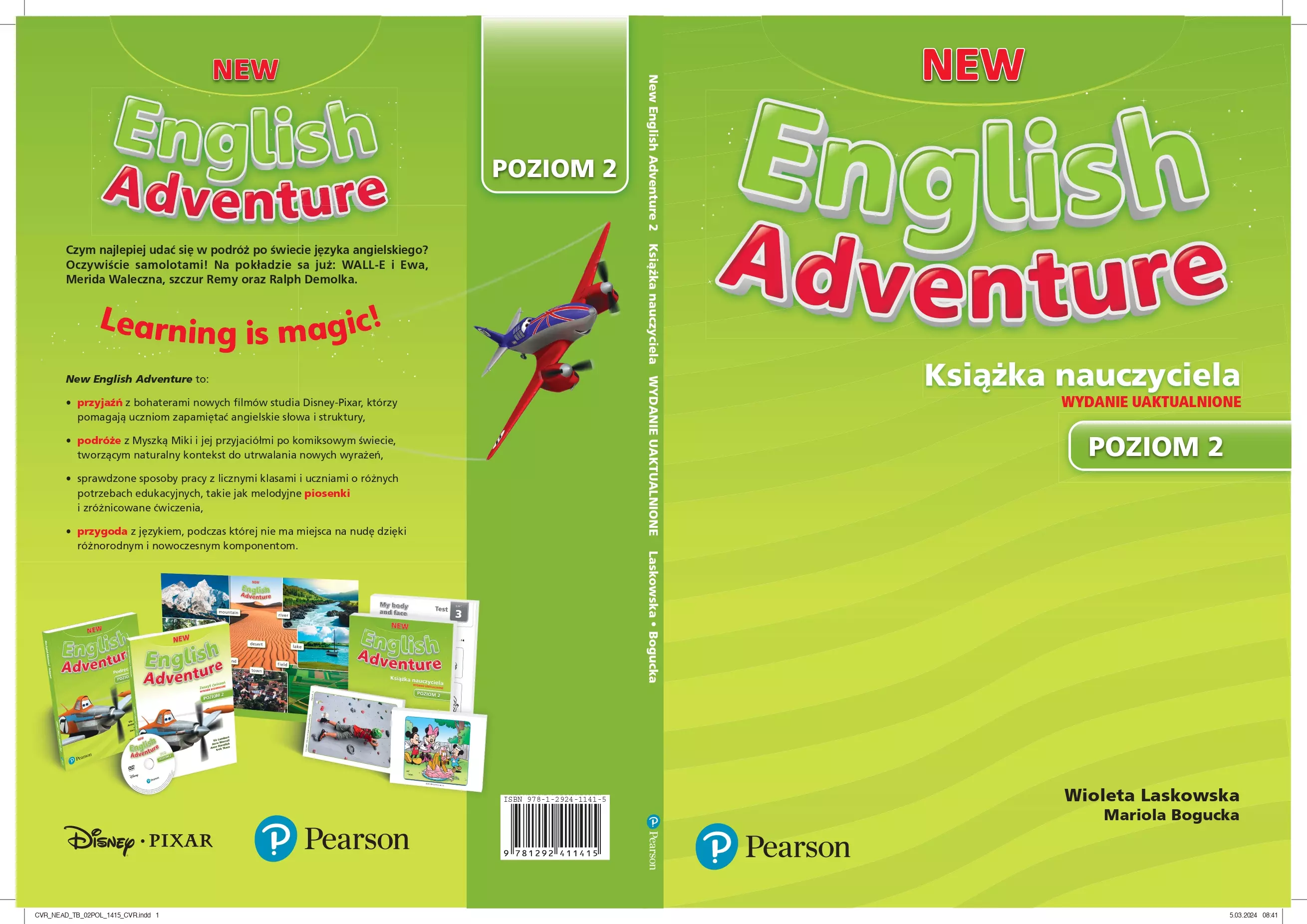New English Adventure PL 2. Teacher's Book with Presentation Tool (do
