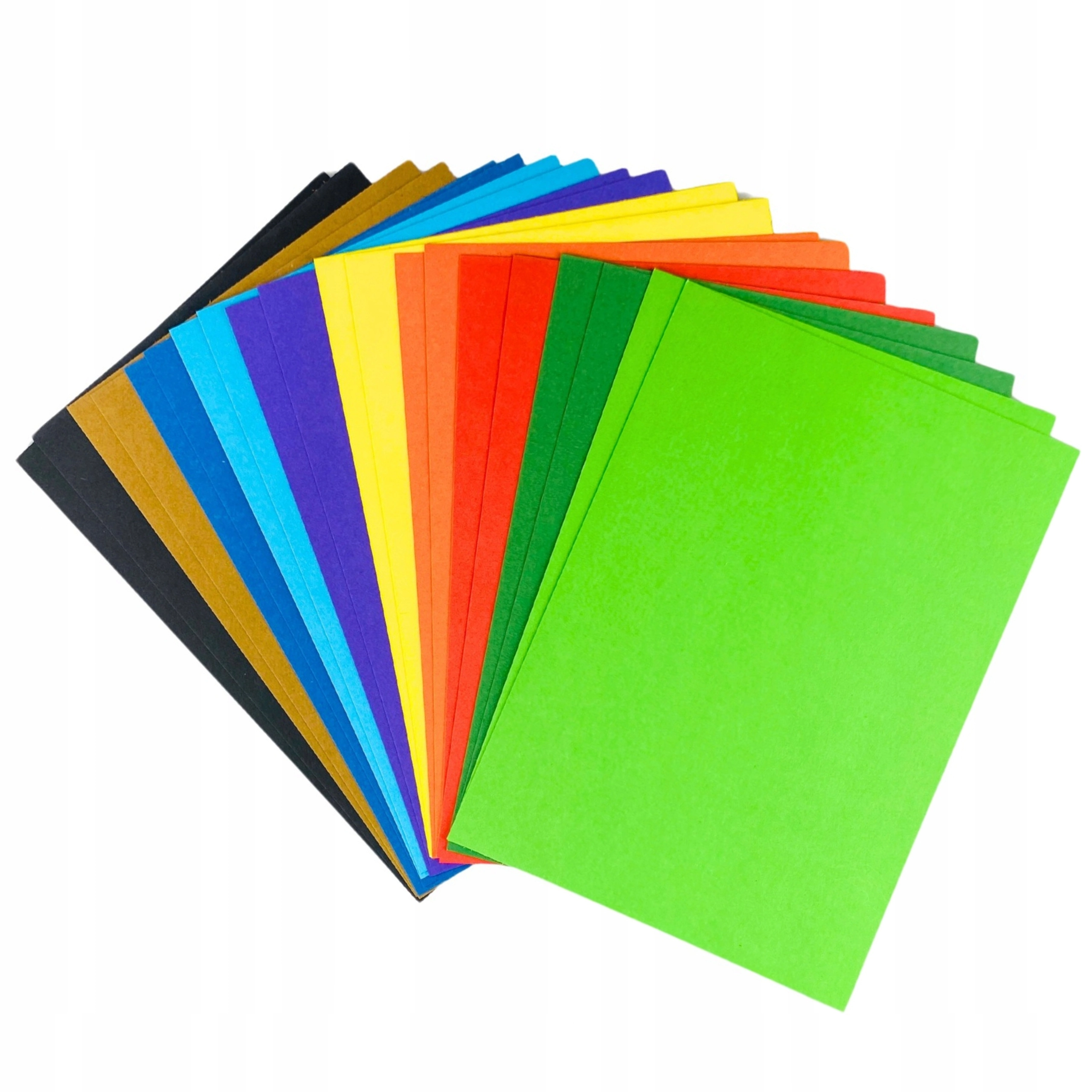 Tektura A4 kolorowa fluo 20szt - Papiernicze i szkolne