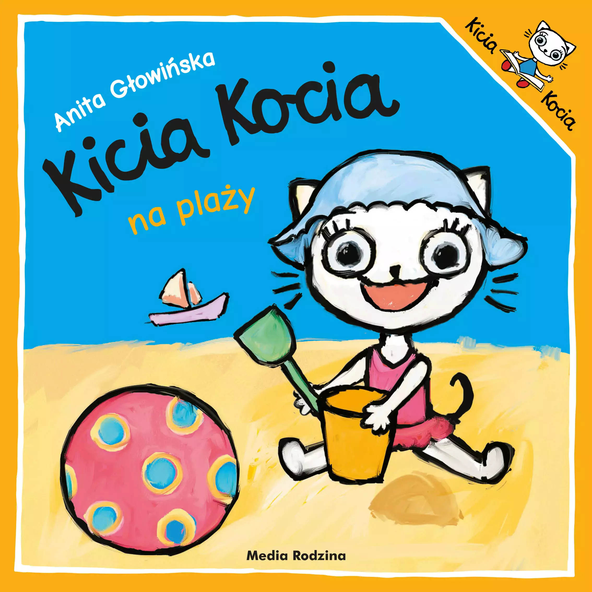 Kicia Kocia na plaży - Książki