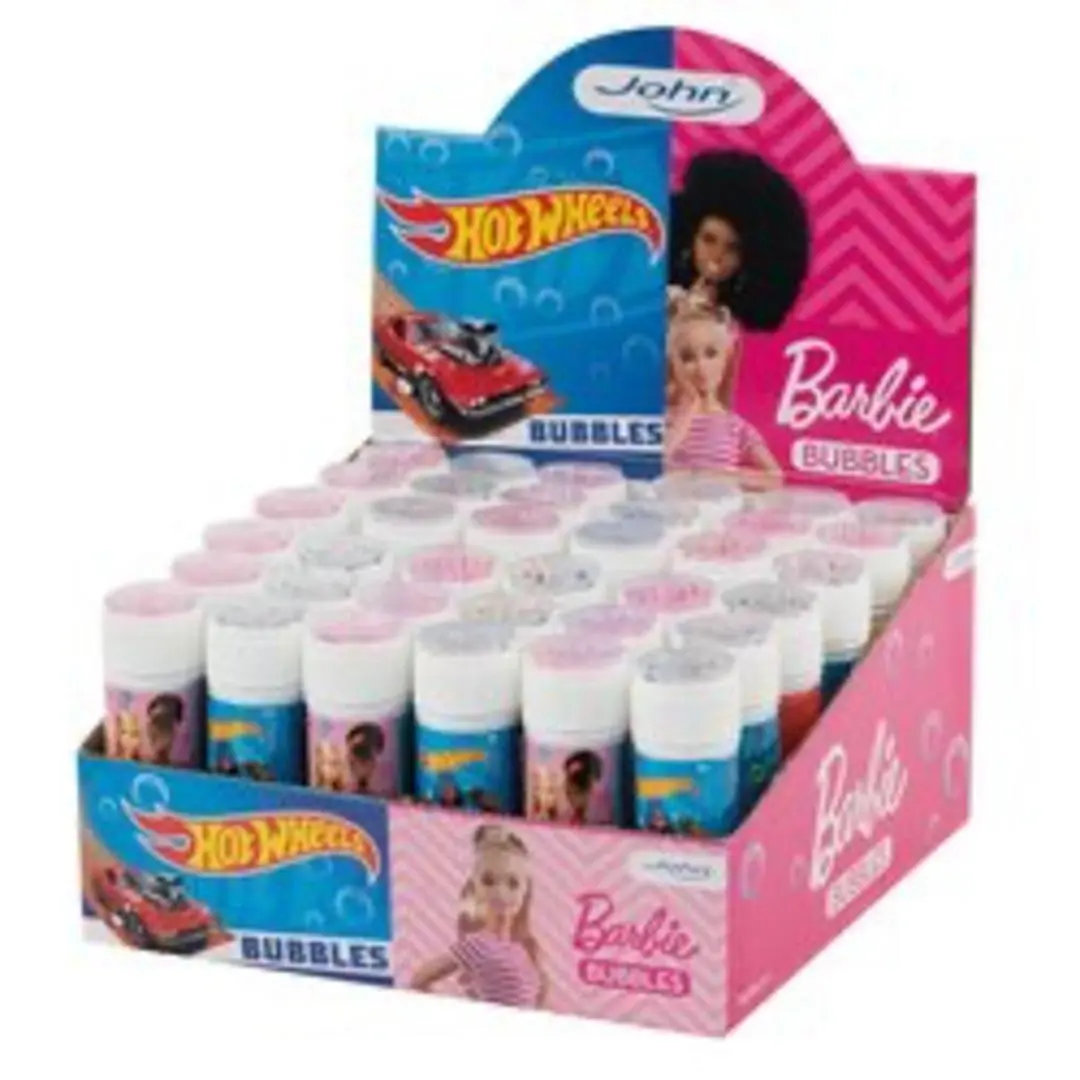 Bańki mydlane Barbie/Hot Wheels MIX - Zabawki