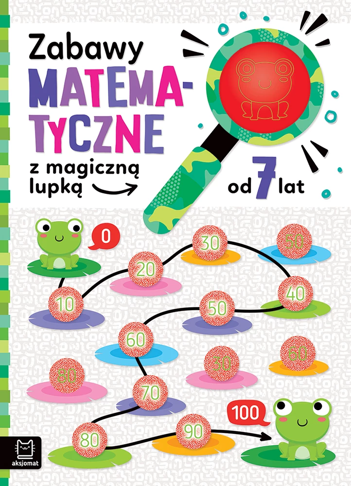 Zabawy matematyczne z magiczną lupką od 7 lat - Książki