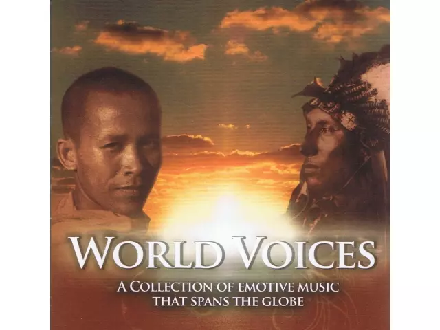 World Voices - Głosy Świata, Tybet, Indie, Afryka, CD - Muzyka