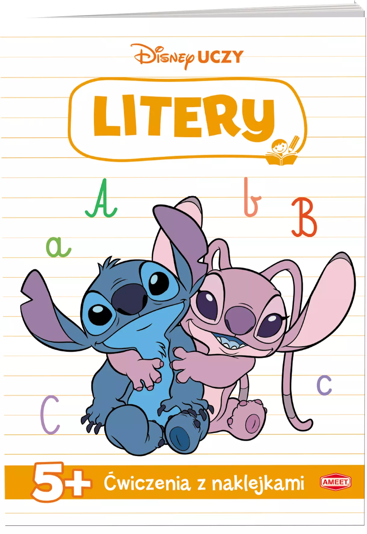 Disney uczy. Litery. Stich - Książki