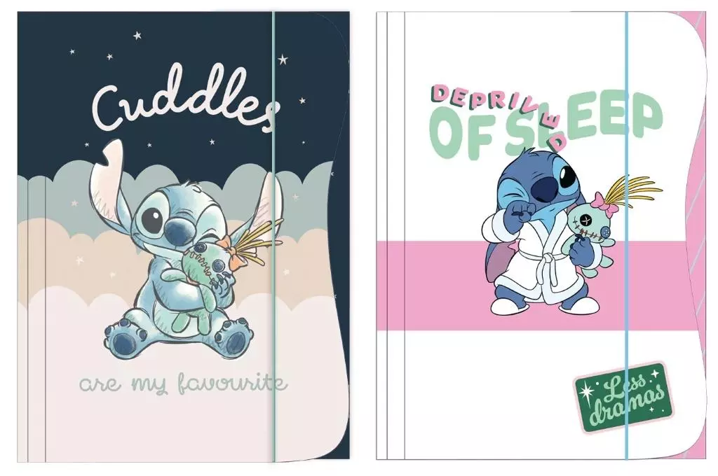 Teczka z gumką A4 Stitch - Papiernicze i szkolne