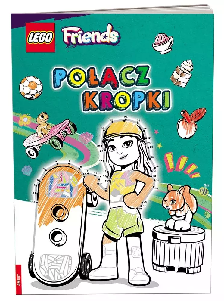 LEGO Friends. Połącz kropki - Książki