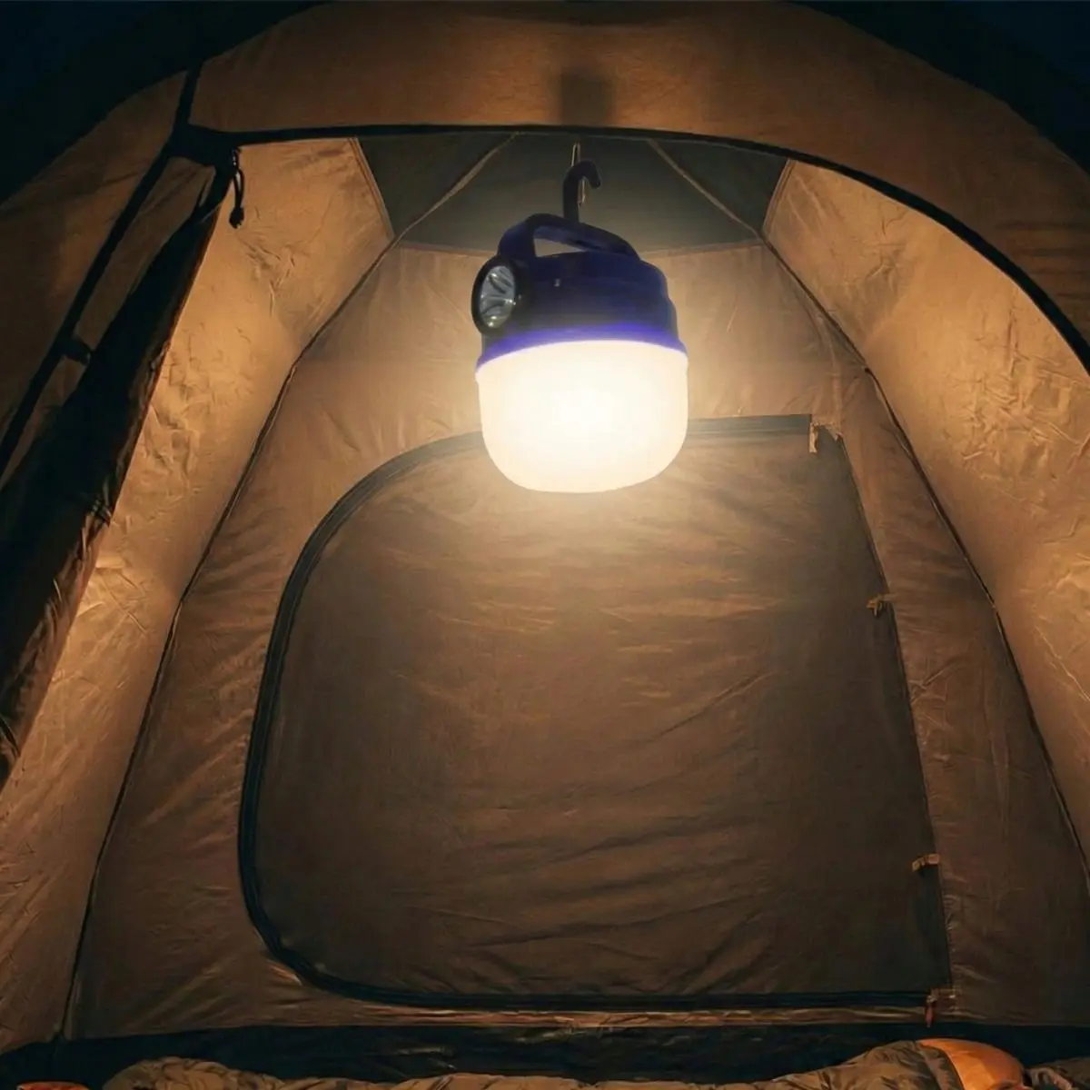 Latarka Lampa Camping Ładowanie USB i Solar Redcliffs - Elektronika i akcesoria