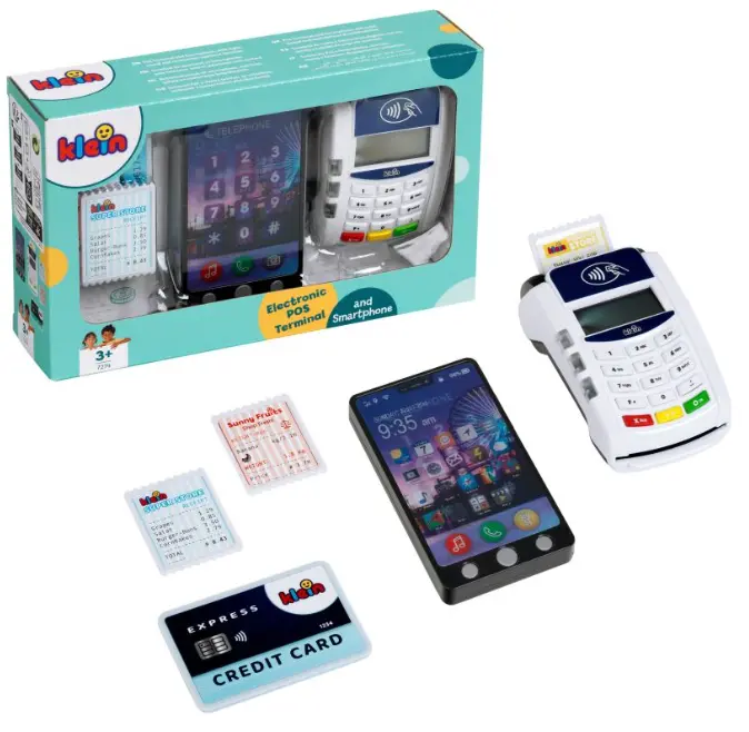 Terminal płatniczy ze smartfonem - Zabawki