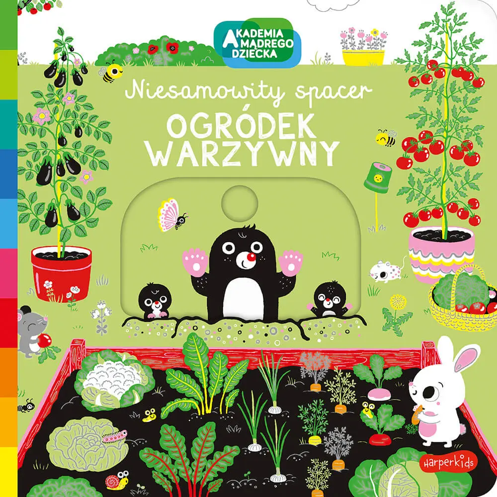 Ogródek warzywny. Akademia Mądrego Dziecka. Niesamowity spacer - Książki