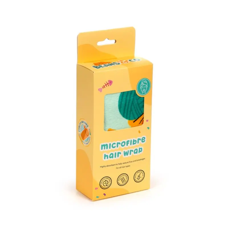 Turban do włosów z mikrofibry, Beans & Co Cats - Zabawki