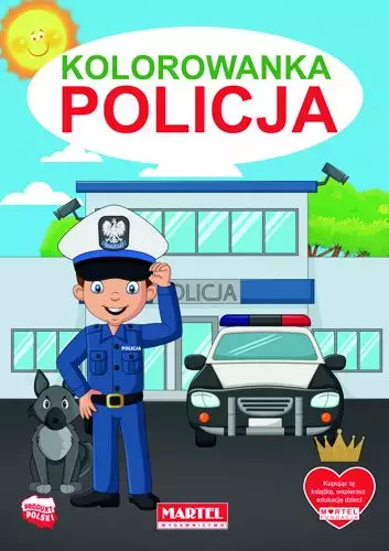 Kolorowanka Policja - Książki