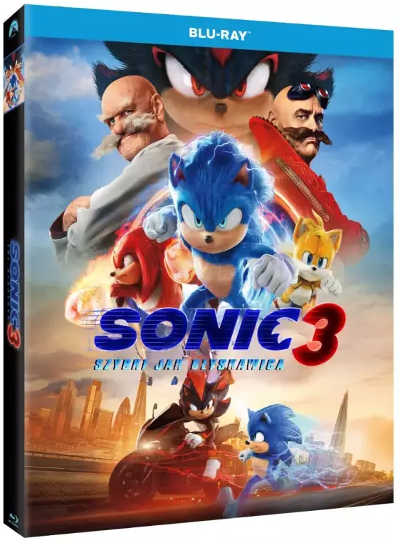 Sonic 3. Szybki jak błyskawica, Blu-ray - Filmy