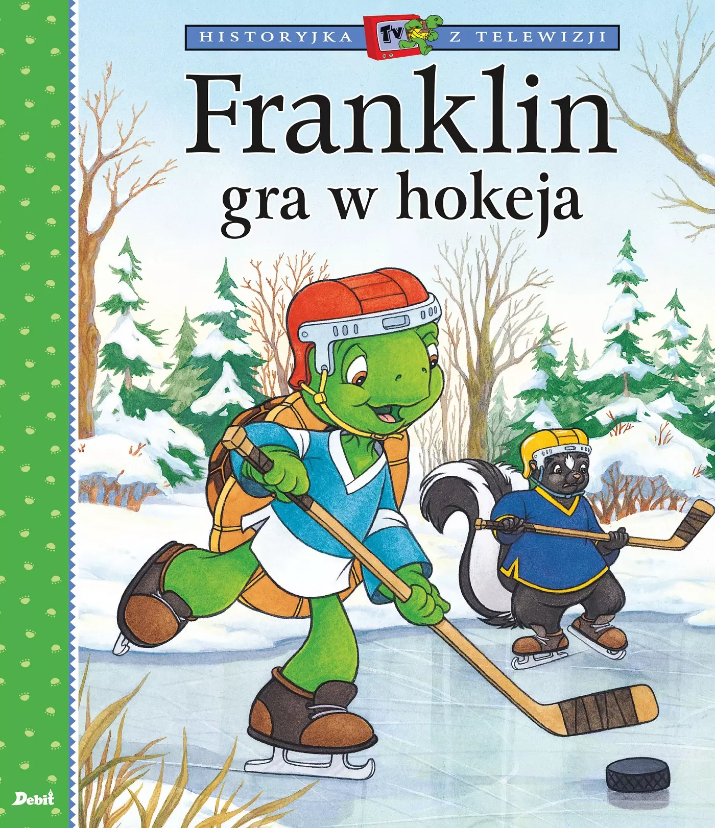 Historyjka z telewizji. Franklin gra w hokeja - Książki
