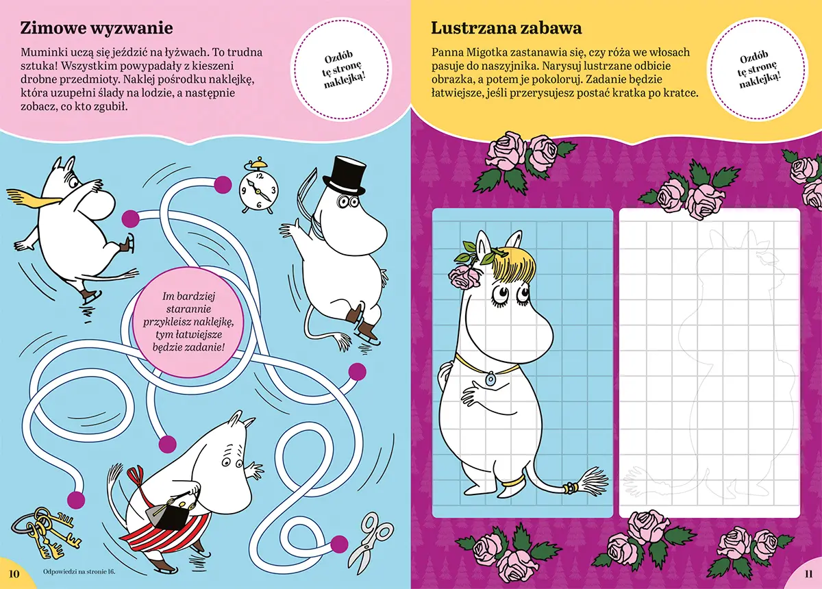 Opowieści z Doliny Muminków. 100 naklejek - Książki