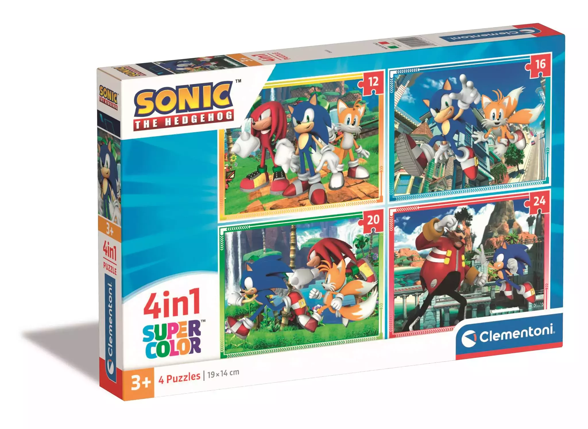Puzzle 4w1 Super Kolor Sonic - Puzzle