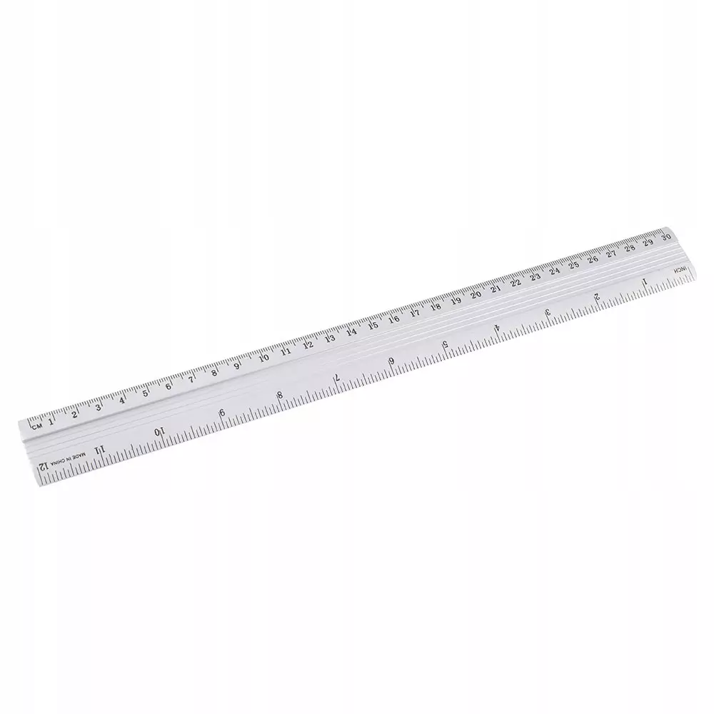 Linijka aluminiowa 30cm - Papiernicze i szkolne