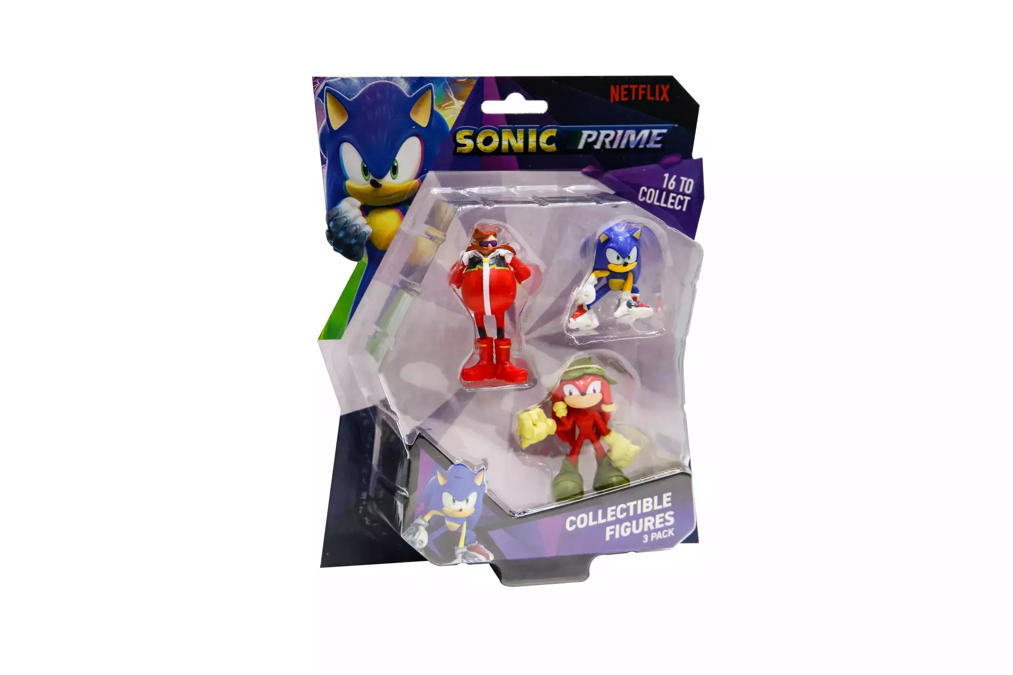 8 Figurines Sonic Sonic Prime - Set De 8 Figurines Deluxe Box | Collection Officielle Pour Fans De Sonic Sonic The Hedgehog
