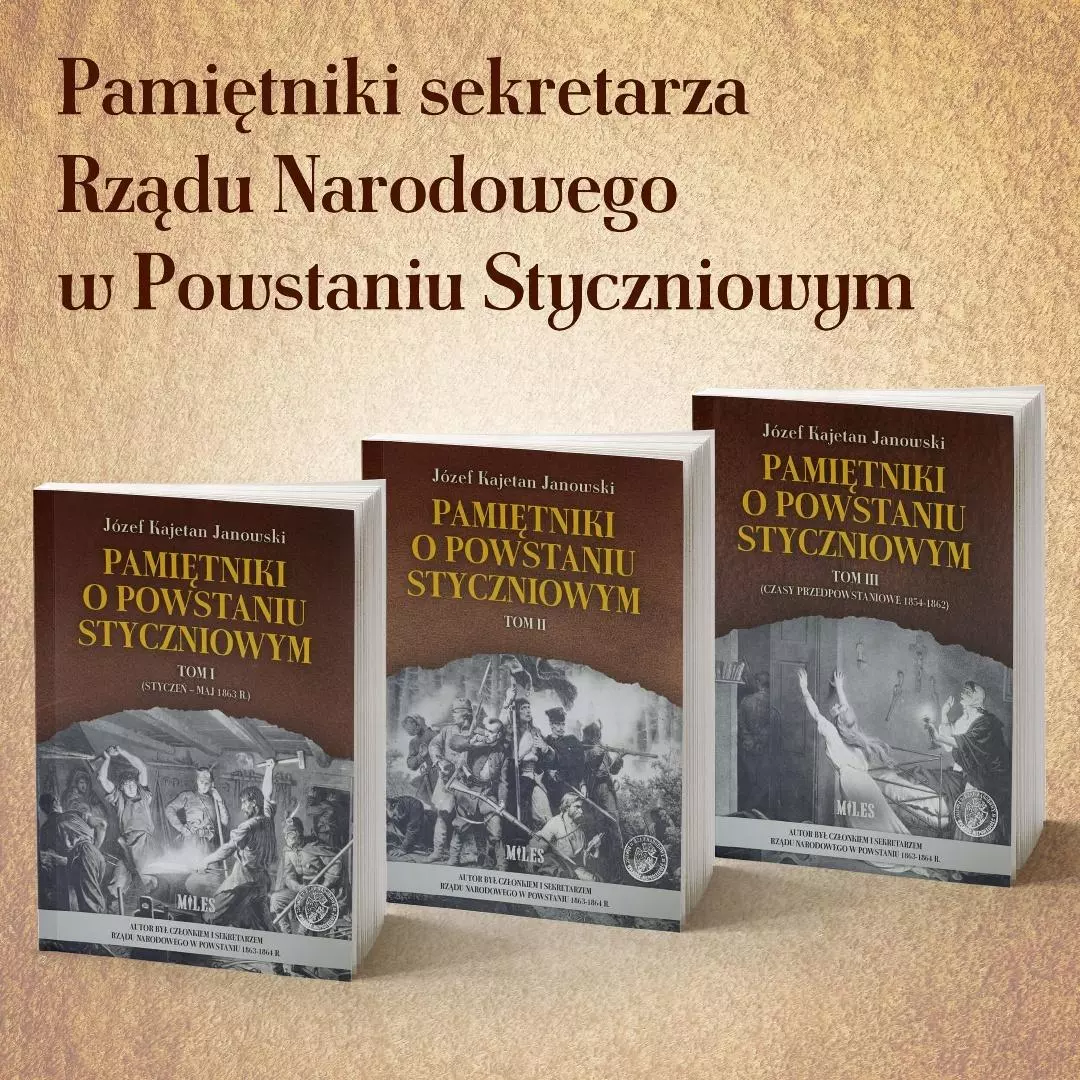 Pamiętniki o Powstaniu Styczniowym T.1-3 - Książki
