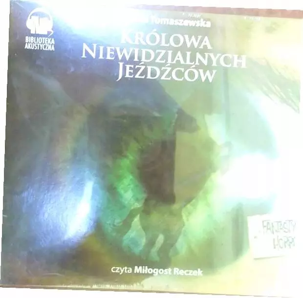 Królowa Niewidzialnych Jeźdźców, audiobook CD - Audiobooki