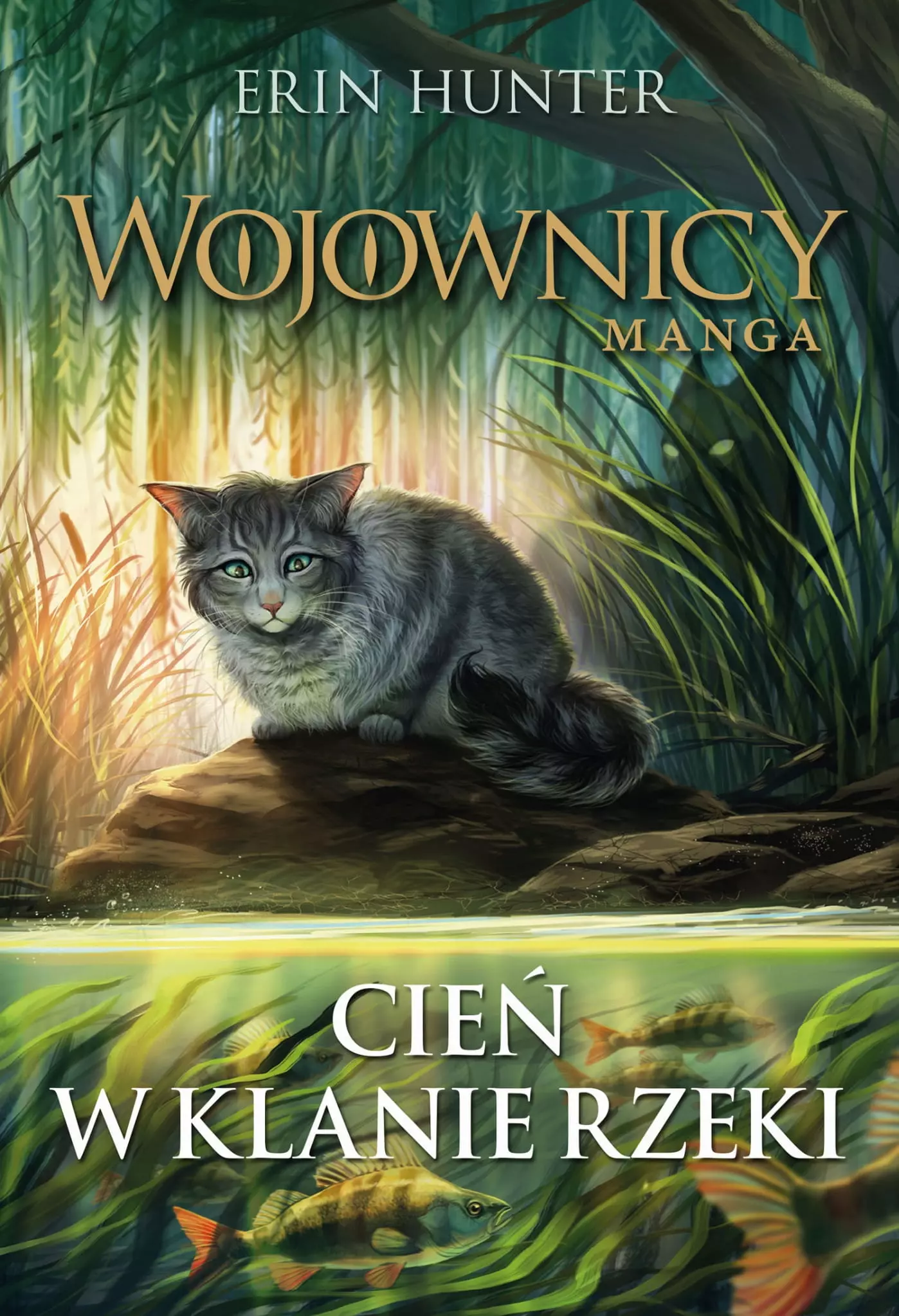 Cień w Klanie Rzeki. Wojownicy. Manga - Książki