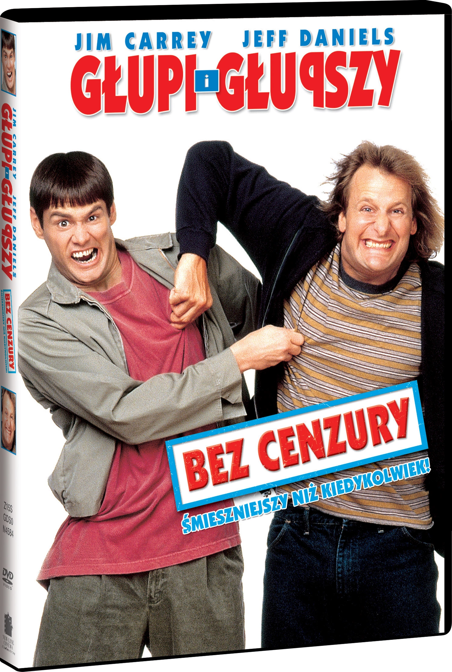 Głupi i głupszy, DVD - Filmy