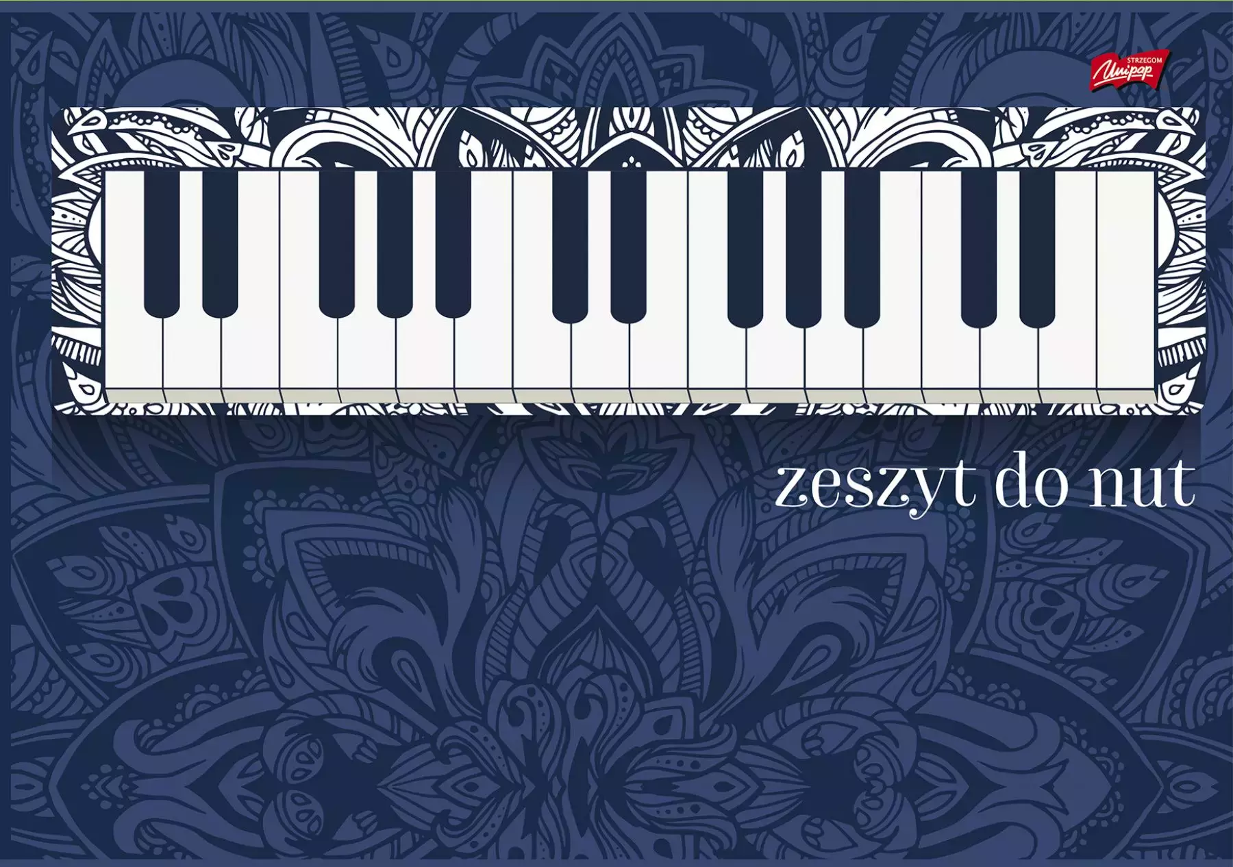 Zeszyt do nut A5 16 kartek, mix wzorów - Papiernicze i szkolne