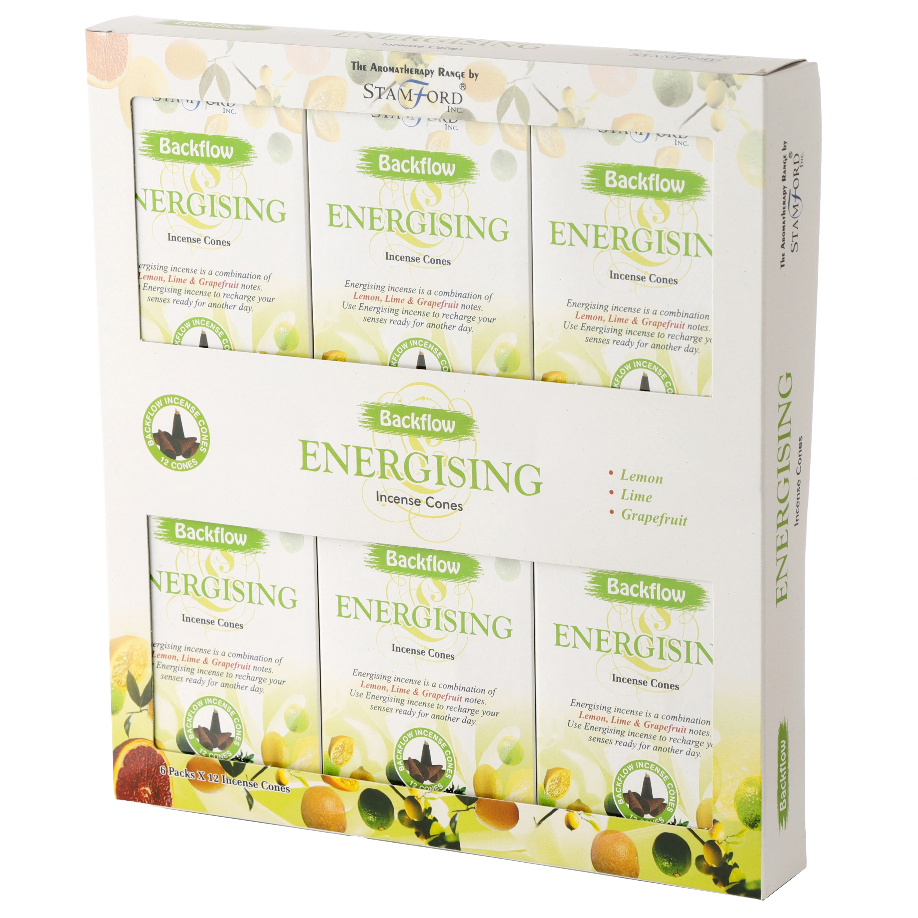 37461 Stożki kadzidła Stamford z przepływem zwrotnym - energetyzujące - Mama i dziecko
