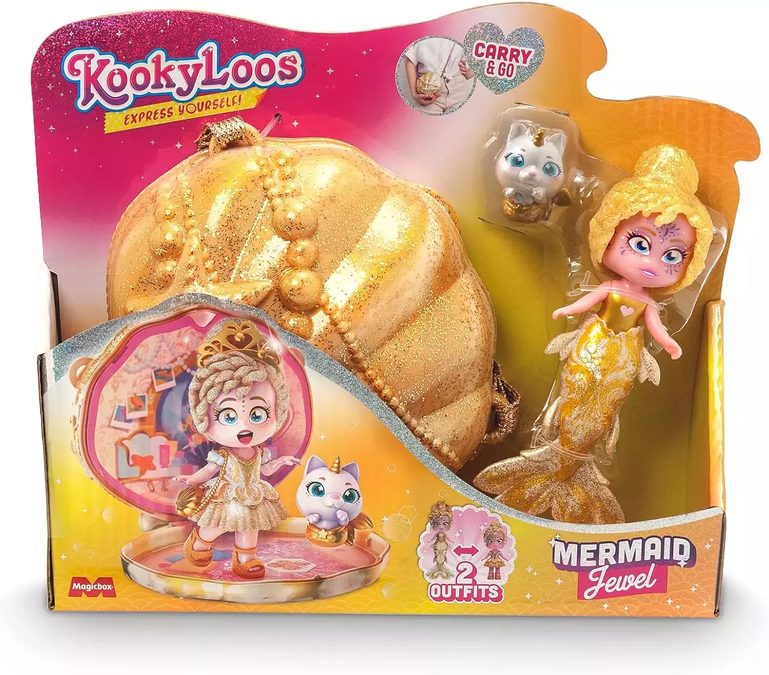 KookyLoos Kooky Mermaids Jewel 1x4 (V.0) - Zabawki