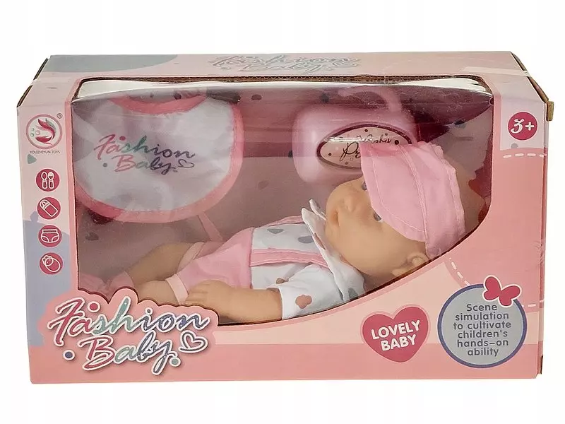 Lalka bobas z akcesoriami 25cm