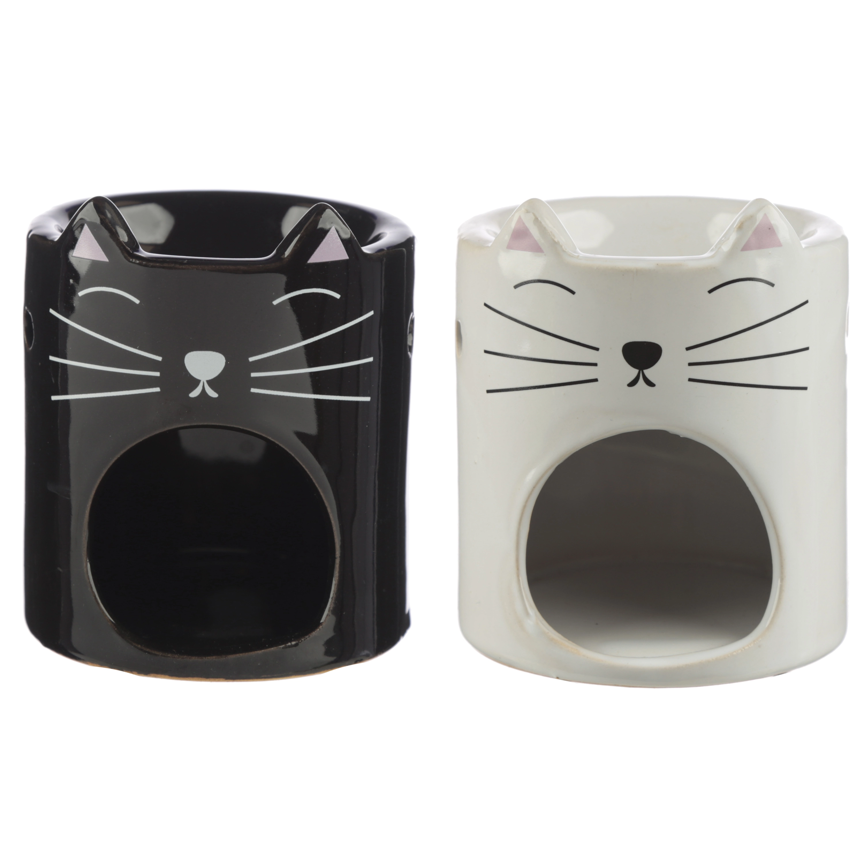 Kominek - podgrzewacz do olejków - Kot Feline - Mama i dziecko