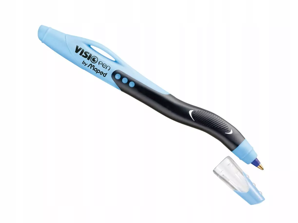 Długopis Visio Pen dla leworęcznych niebiesk MAPED - Papiernicze i szkolne