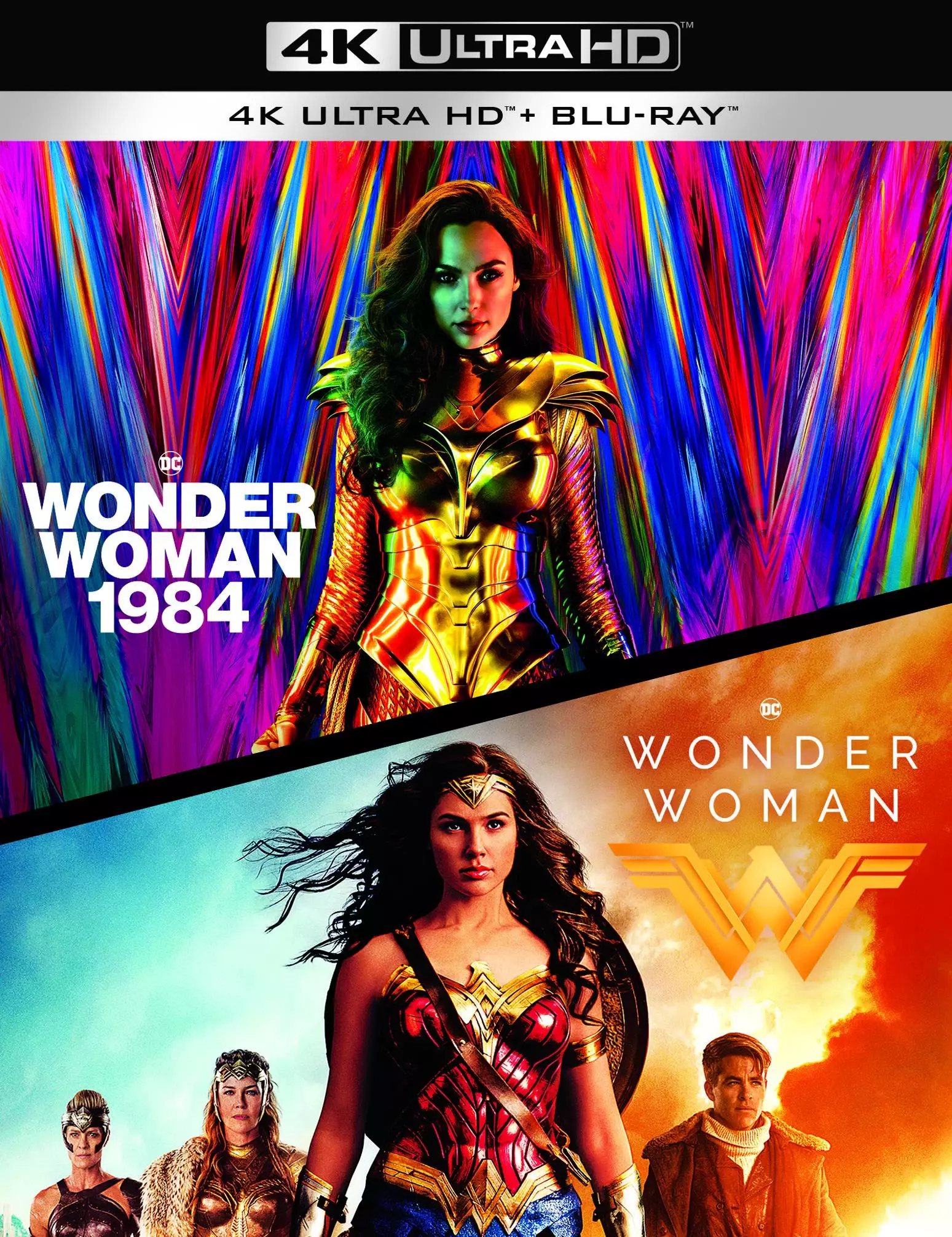 Wonder Woman. Kolekcja 2 filmów, 4K Ultra HD + 4 Blu-ray - Filmy