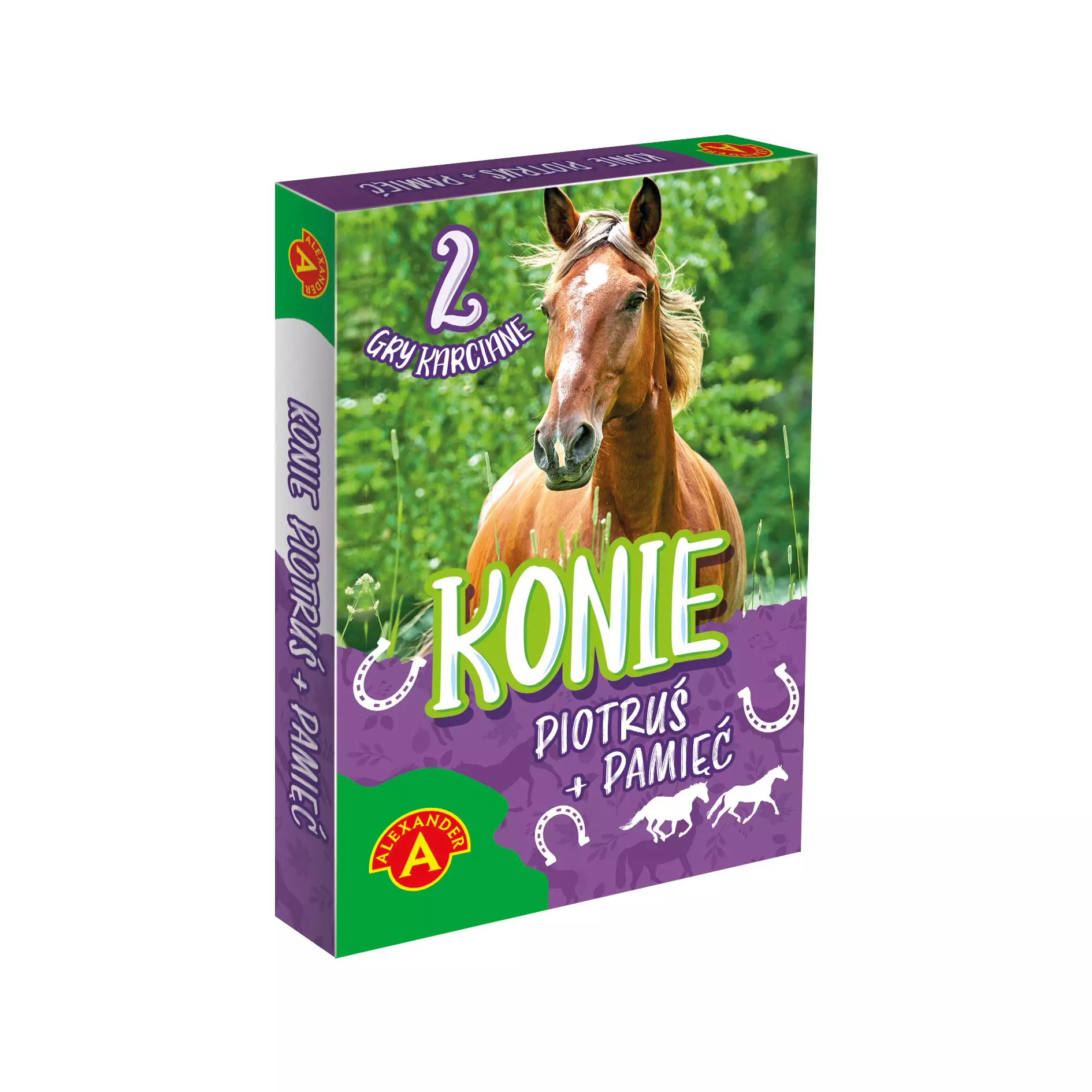KARTY PIOTRUŚ / PAMIIĘĆ -  KONIE - Gry