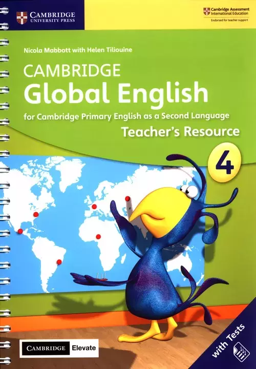 Cambridge Global English 4 Teacher's Resource with Cambridge Elevate - Książki