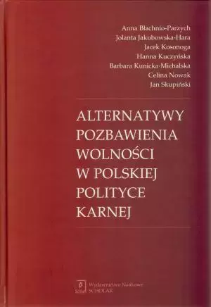 Alternatywy pozbawienia wolności w polskiej polityce karnej - Książki