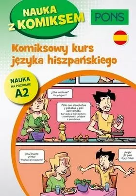 Komiksowy kurs języka hiszpańskiego A2 w.2 - Książki