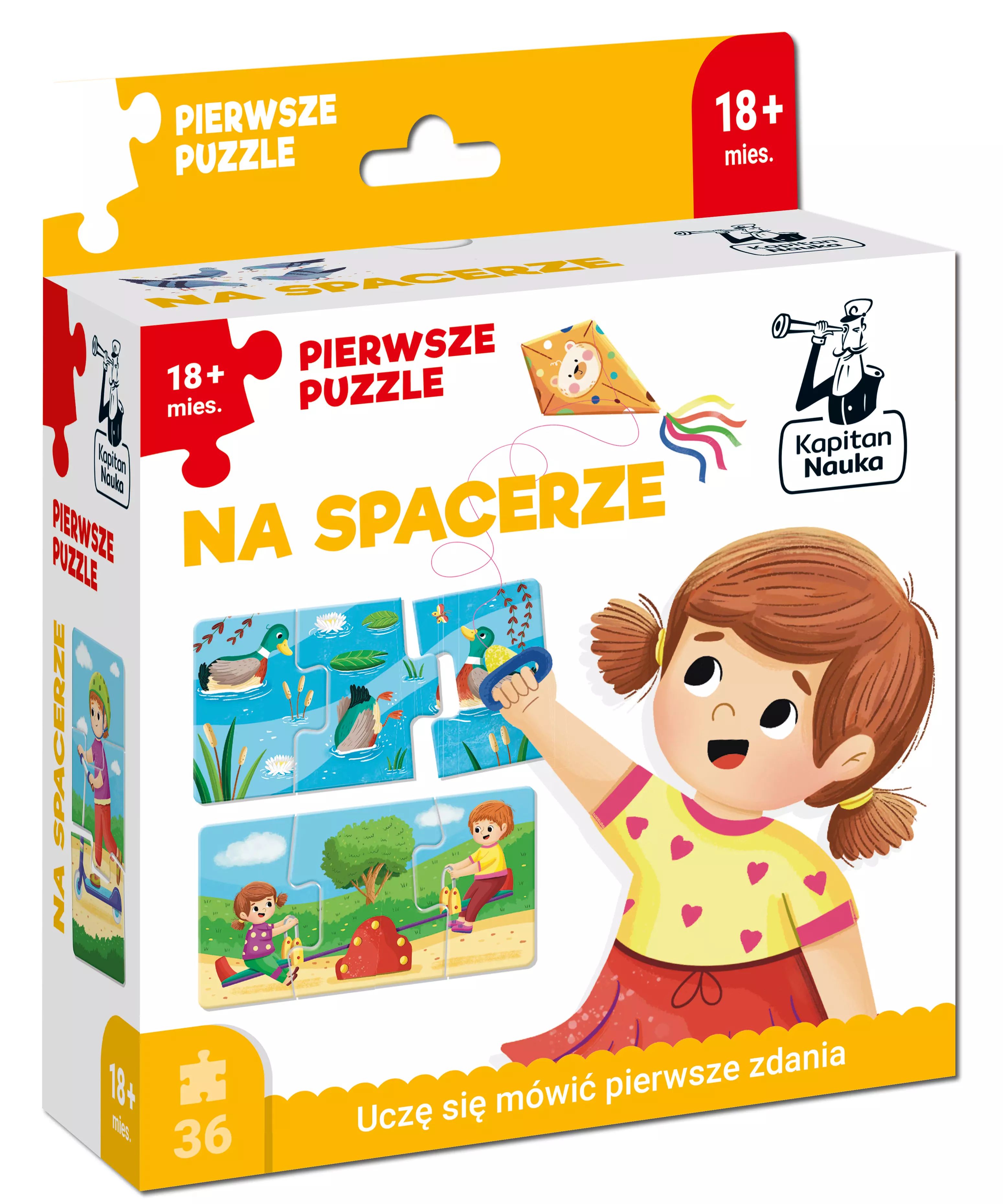 Pierwsze puzzle. Na spacerze