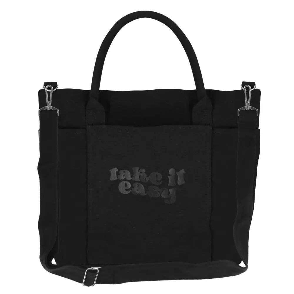 Torba Na Ramię Czarna M16 Starpak 527324 - Papiernicze i szkolne