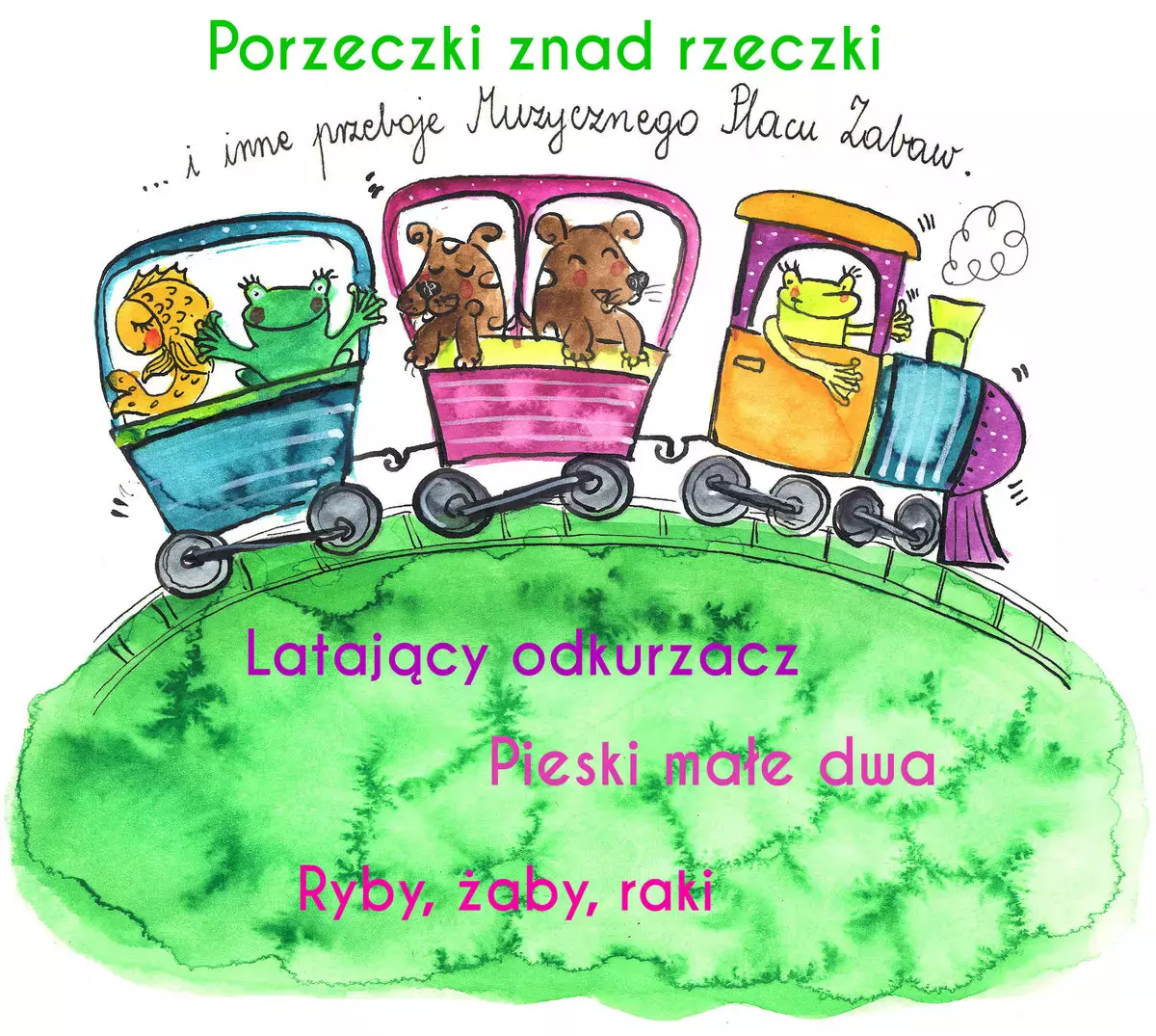 Muzyczny plac zabaw: Porzeczki znad rzeczki. CD - Muzyka