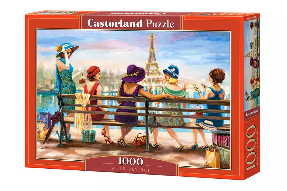 Puzzle 1000 elementów. Wycieczka dziewczyn - Puzzle