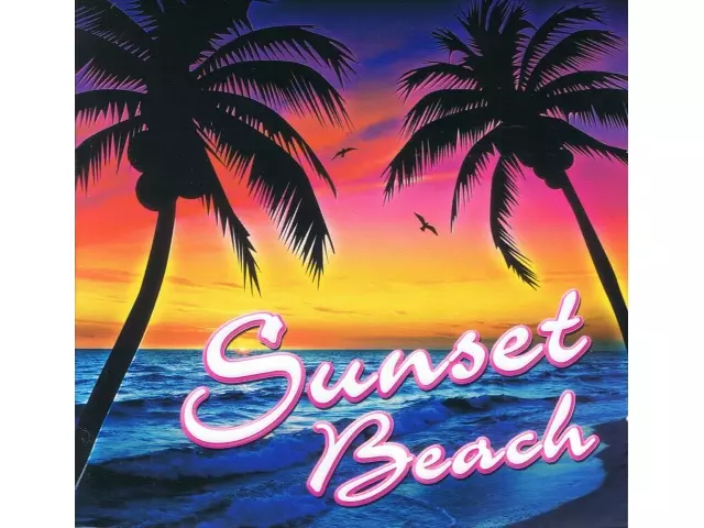 Sunset Beach - Zachód słońca, Plaża, Relaksacja, CD - Muzyka